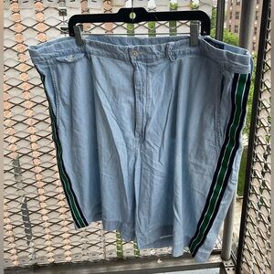 Polo Ralph Lauren Chambray Shorts w/ Stripe Detail